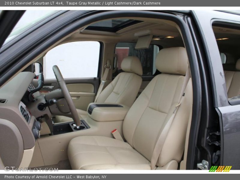 Taupe Gray Metallic / Light Cashmere/Dark Cashmere 2010 Chevrolet Suburban LT 4x4