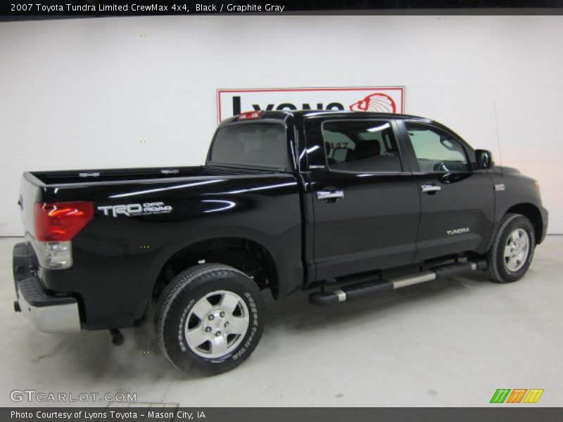 Black / Graphite Gray 2007 Toyota Tundra Limited CrewMax 4x4