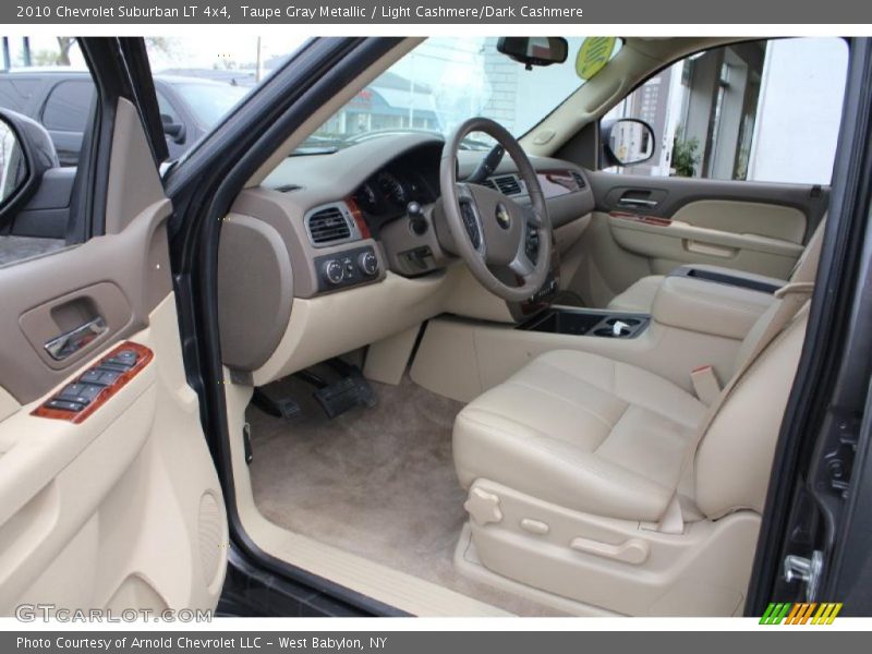 Taupe Gray Metallic / Light Cashmere/Dark Cashmere 2010 Chevrolet Suburban LT 4x4