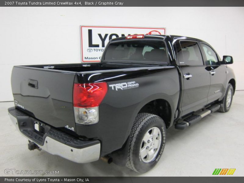 Black / Graphite Gray 2007 Toyota Tundra Limited CrewMax 4x4