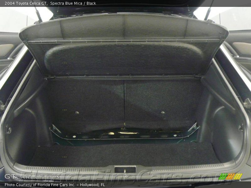 Spectra Blue Mica / Black 2004 Toyota Celica GT