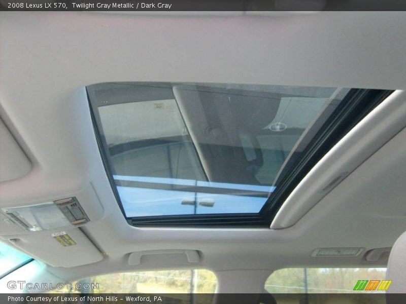 Twilight Gray Metallic / Dark Gray 2008 Lexus LX 570