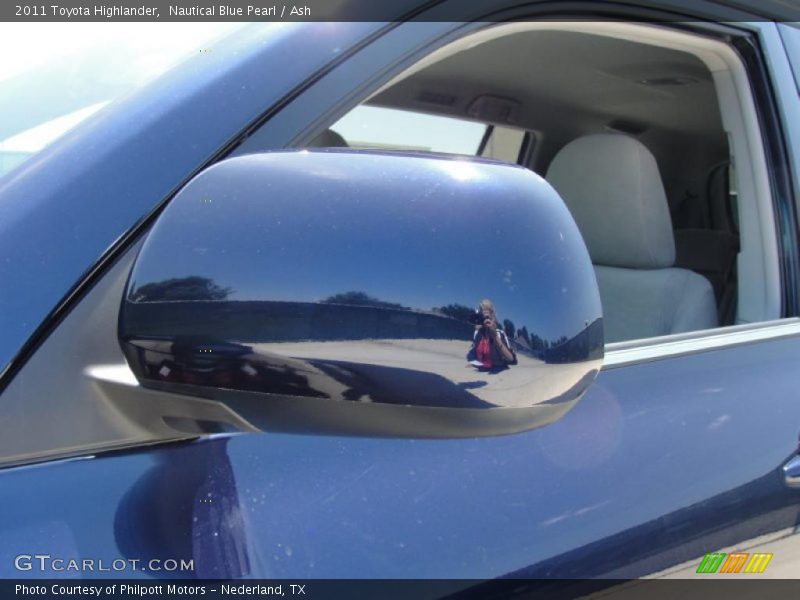 Nautical Blue Pearl / Ash 2011 Toyota Highlander