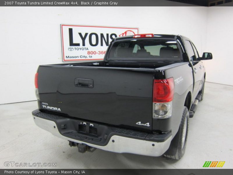 Black / Graphite Gray 2007 Toyota Tundra Limited CrewMax 4x4