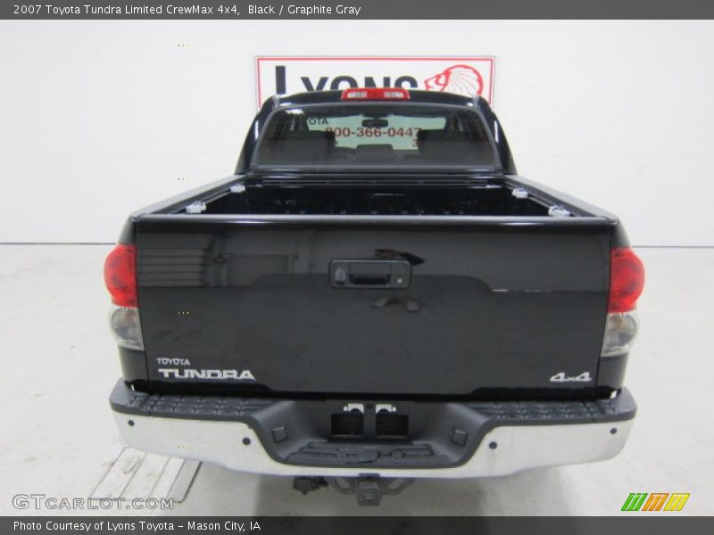 Black / Graphite Gray 2007 Toyota Tundra Limited CrewMax 4x4