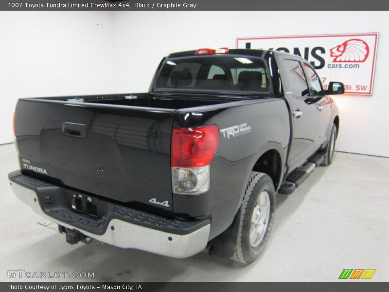 Black / Graphite Gray 2007 Toyota Tundra Limited CrewMax 4x4