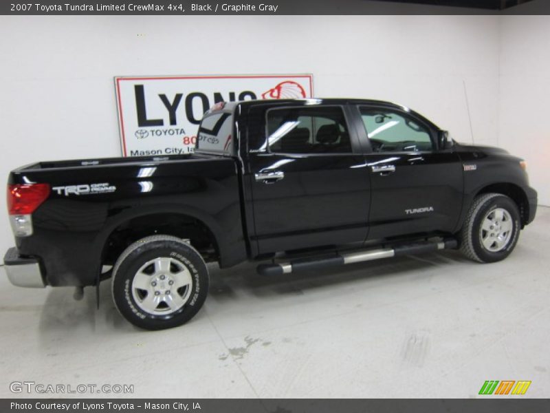 Black / Graphite Gray 2007 Toyota Tundra Limited CrewMax 4x4