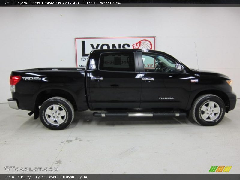 Black / Graphite Gray 2007 Toyota Tundra Limited CrewMax 4x4
