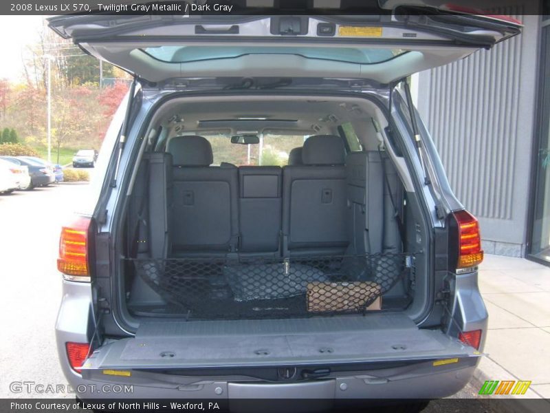 Twilight Gray Metallic / Dark Gray 2008 Lexus LX 570