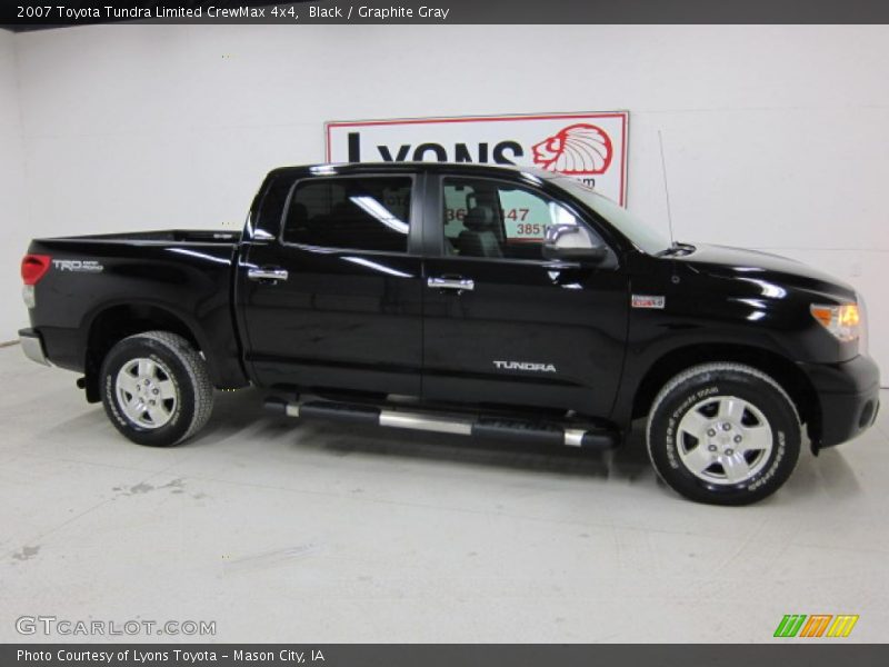 Black / Graphite Gray 2007 Toyota Tundra Limited CrewMax 4x4
