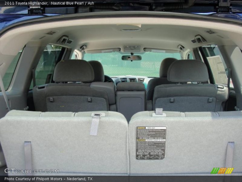 Nautical Blue Pearl / Ash 2011 Toyota Highlander