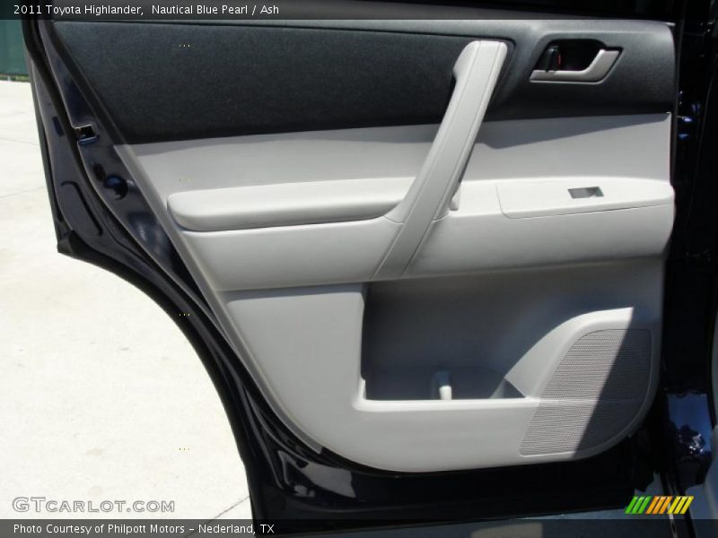 Nautical Blue Pearl / Ash 2011 Toyota Highlander