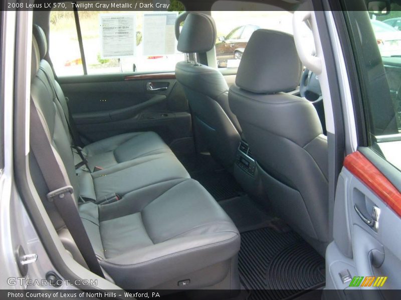 Twilight Gray Metallic / Dark Gray 2008 Lexus LX 570