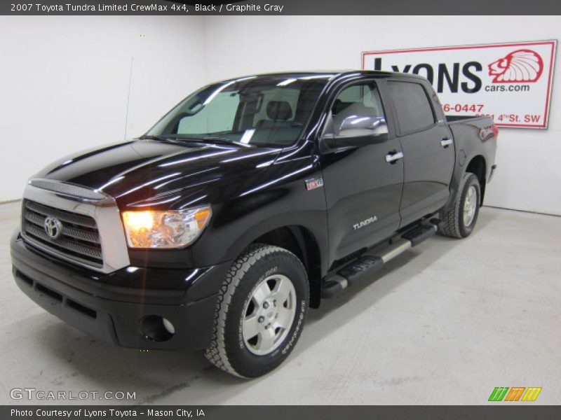 Black / Graphite Gray 2007 Toyota Tundra Limited CrewMax 4x4