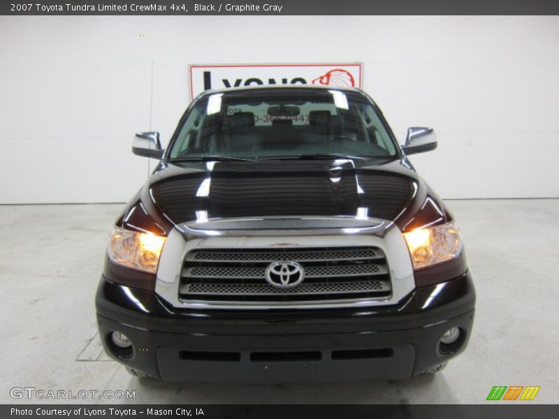 Black / Graphite Gray 2007 Toyota Tundra Limited CrewMax 4x4