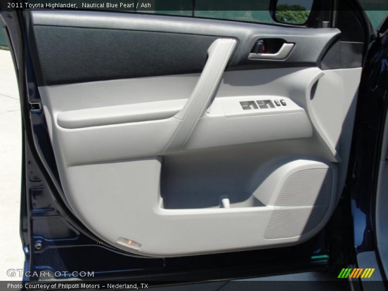 Nautical Blue Pearl / Ash 2011 Toyota Highlander