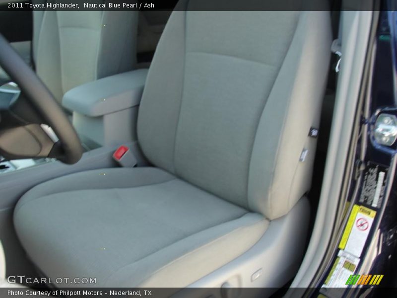 Nautical Blue Pearl / Ash 2011 Toyota Highlander