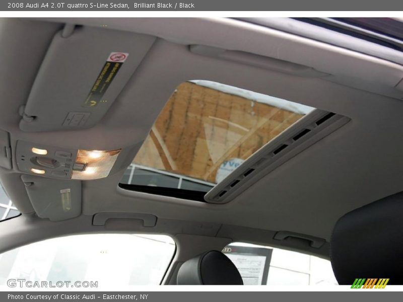 Brilliant Black / Black 2008 Audi A4 2.0T quattro S-Line Sedan