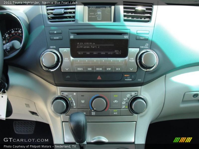 Nautical Blue Pearl / Ash 2011 Toyota Highlander