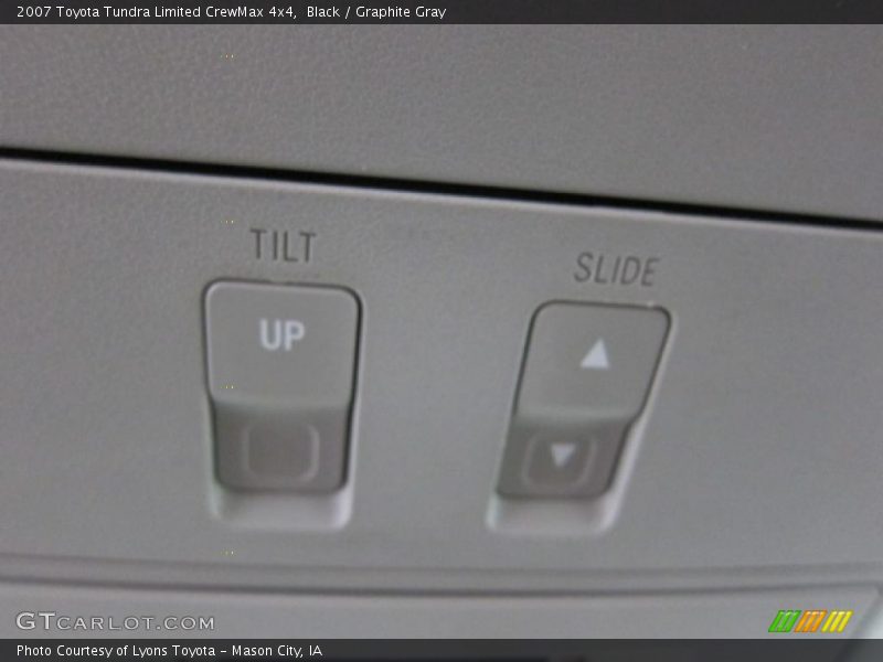 Black / Graphite Gray 2007 Toyota Tundra Limited CrewMax 4x4