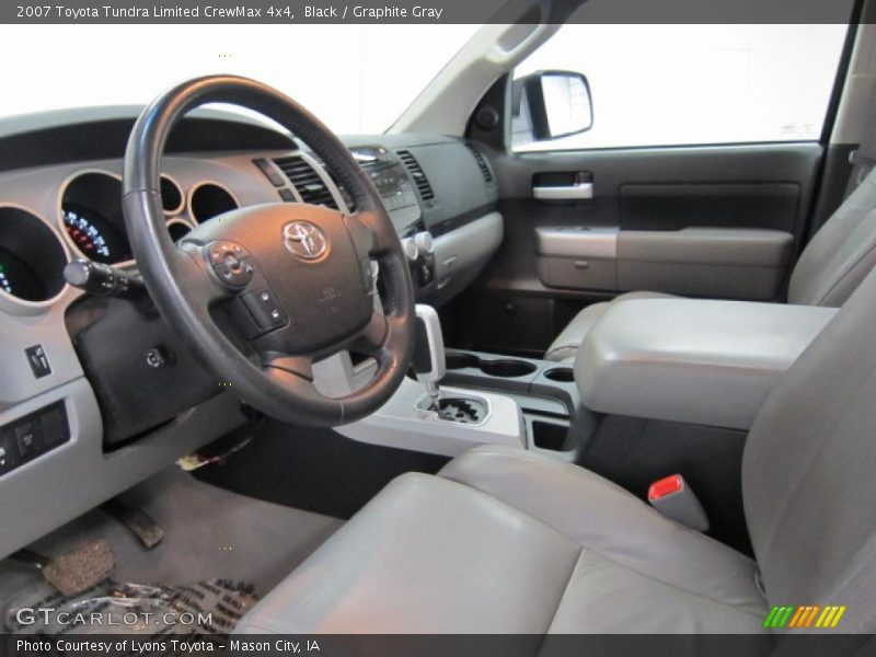 Black / Graphite Gray 2007 Toyota Tundra Limited CrewMax 4x4