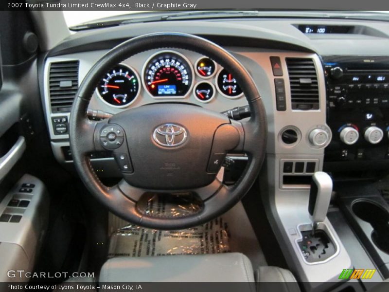 Black / Graphite Gray 2007 Toyota Tundra Limited CrewMax 4x4