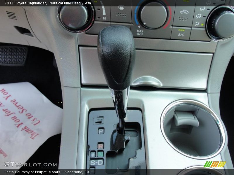 Nautical Blue Pearl / Ash 2011 Toyota Highlander
