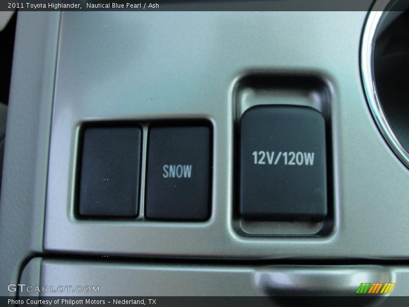 Nautical Blue Pearl / Ash 2011 Toyota Highlander