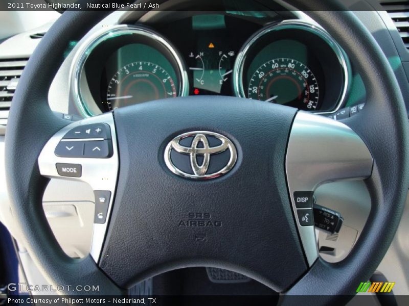 Nautical Blue Pearl / Ash 2011 Toyota Highlander