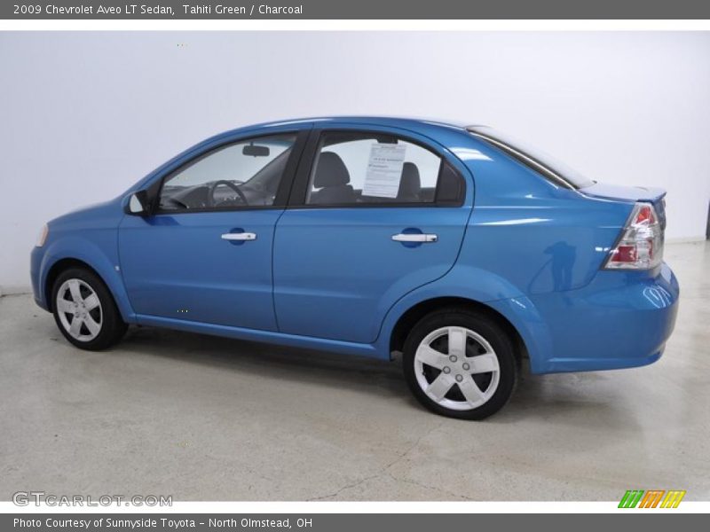Tahiti Green / Charcoal 2009 Chevrolet Aveo LT Sedan