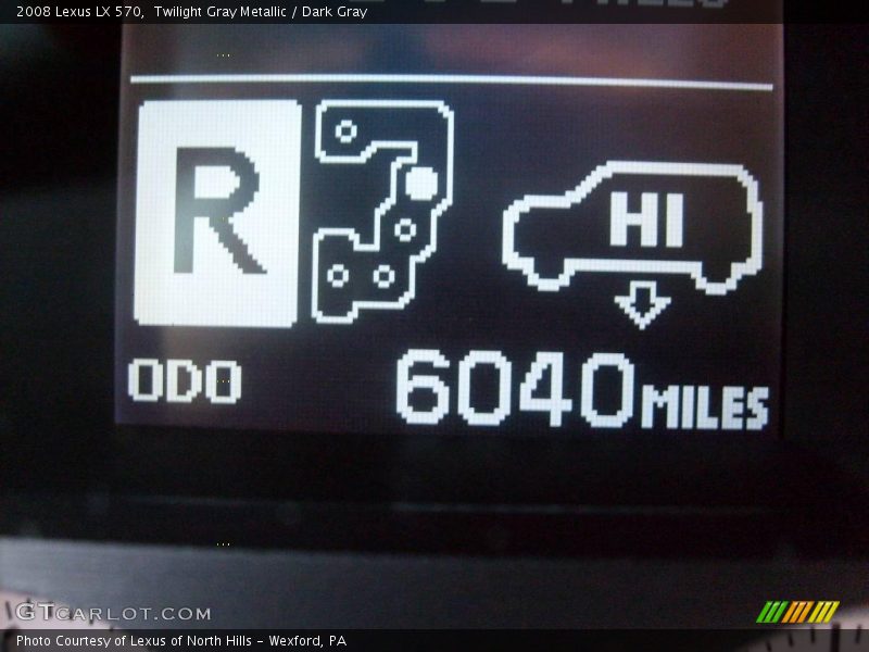 Twilight Gray Metallic / Dark Gray 2008 Lexus LX 570