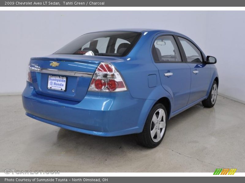 Tahiti Green / Charcoal 2009 Chevrolet Aveo LT Sedan