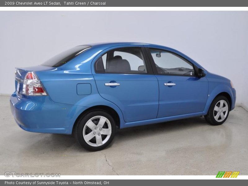 Tahiti Green / Charcoal 2009 Chevrolet Aveo LT Sedan