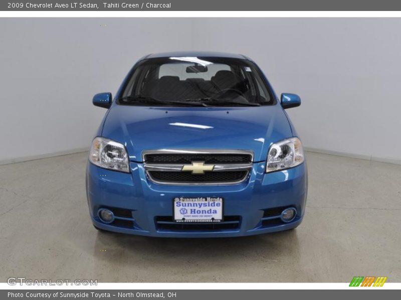 Tahiti Green / Charcoal 2009 Chevrolet Aveo LT Sedan