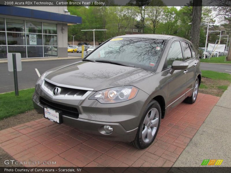 Carbon Bronze Pearl / Ebony 2008 Acura RDX Technology