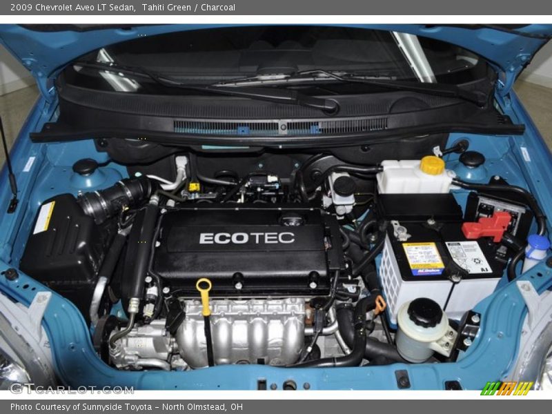  2009 Aveo LT Sedan Engine - 1.6 Liter DOHC 16-Valve VVT Ecotec 4 Cylinder