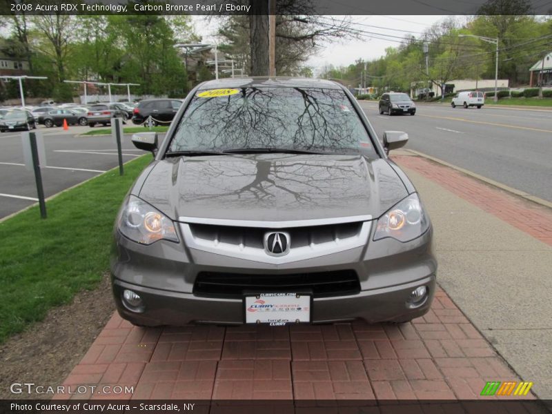 Carbon Bronze Pearl / Ebony 2008 Acura RDX Technology