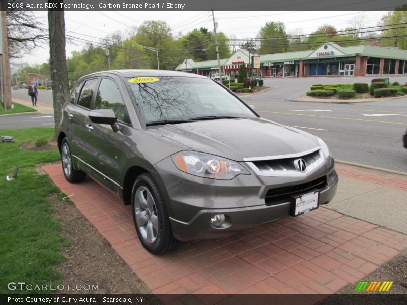 Carbon Bronze Pearl / Ebony 2008 Acura RDX Technology