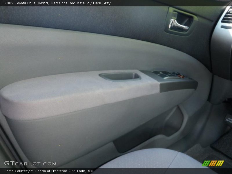 Barcelona Red Metallic / Dark Gray 2009 Toyota Prius Hybrid