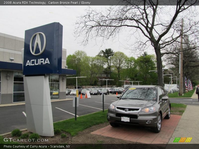 Carbon Bronze Pearl / Ebony 2008 Acura RDX Technology