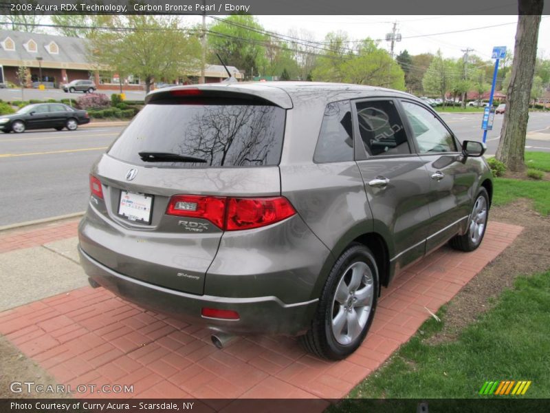 Carbon Bronze Pearl / Ebony 2008 Acura RDX Technology