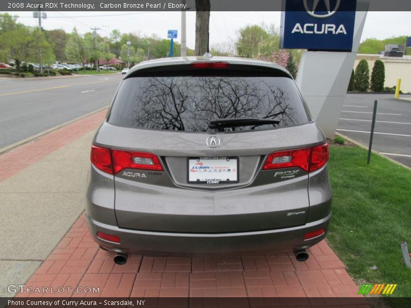 Carbon Bronze Pearl / Ebony 2008 Acura RDX Technology