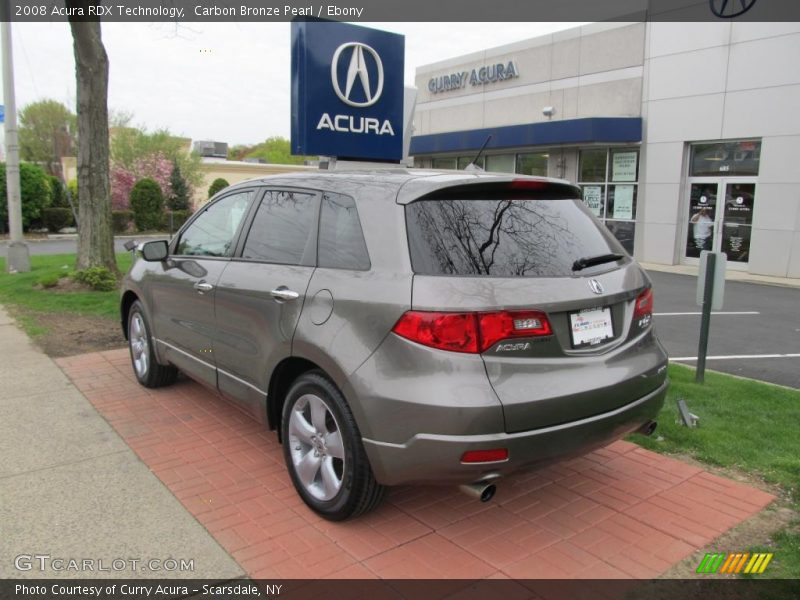 Carbon Bronze Pearl / Ebony 2008 Acura RDX Technology