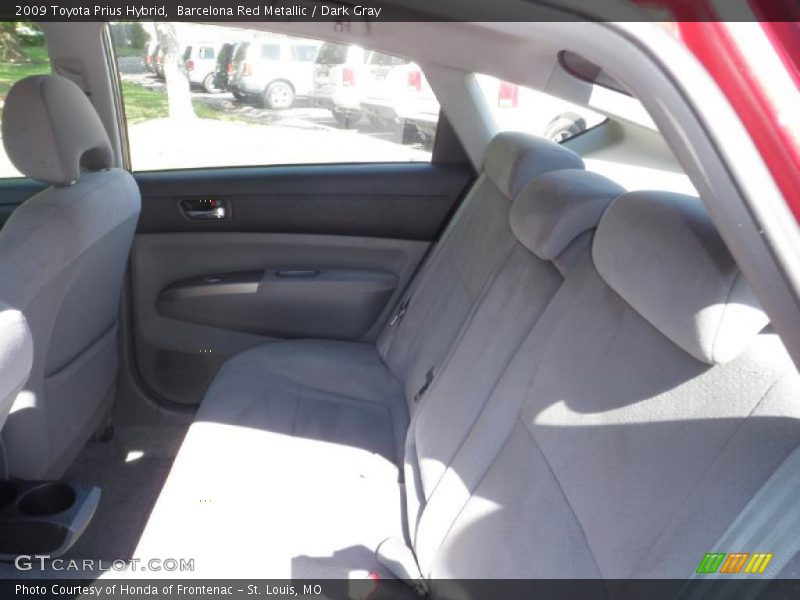 Barcelona Red Metallic / Dark Gray 2009 Toyota Prius Hybrid
