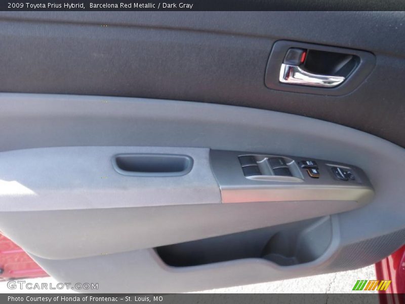 Barcelona Red Metallic / Dark Gray 2009 Toyota Prius Hybrid