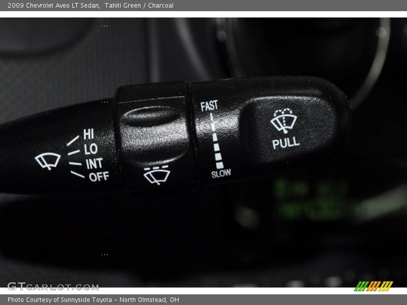 Tahiti Green / Charcoal 2009 Chevrolet Aveo LT Sedan