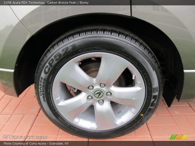 Carbon Bronze Pearl / Ebony 2008 Acura RDX Technology