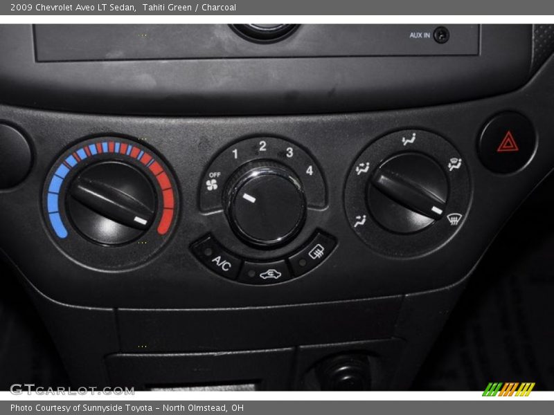 Tahiti Green / Charcoal 2009 Chevrolet Aveo LT Sedan