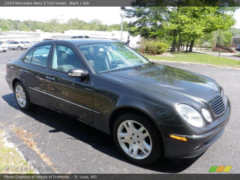 Black / Ash 2004 Mercedes-Benz E 500 Sedan