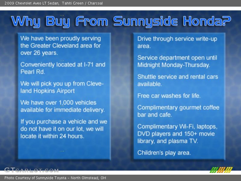 Tahiti Green / Charcoal 2009 Chevrolet Aveo LT Sedan